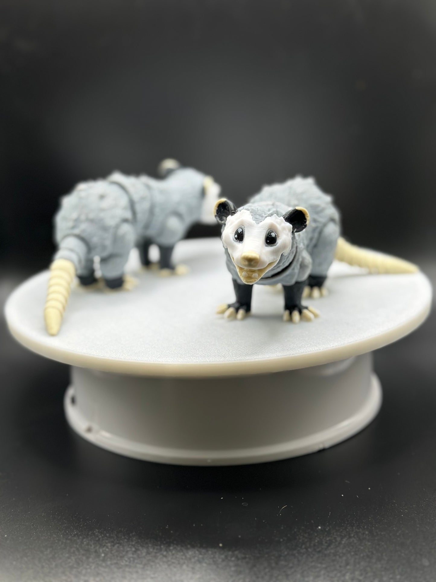 Adorable Flexi Opossum Figurine, Articulated Opossum Toy, Highly detailed