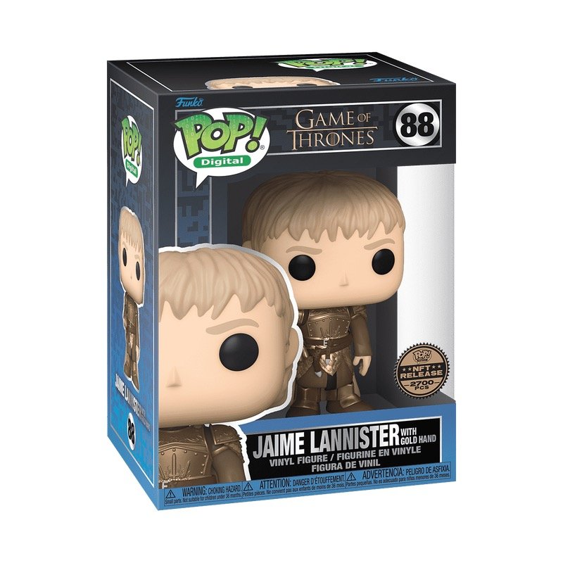 Funko Pop! Jaime Lannister with Gold Hand - NFT