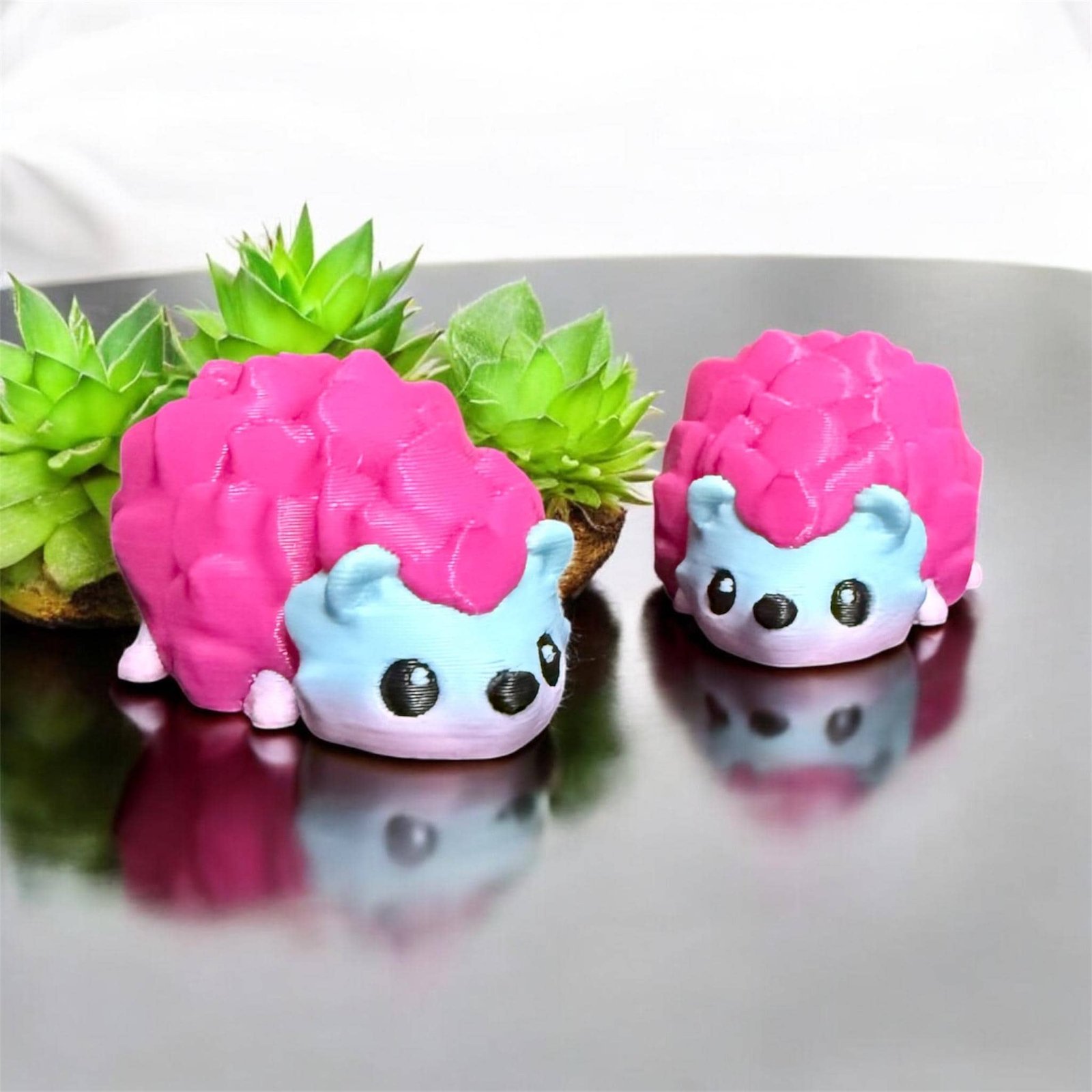 3D Printed Articulating Hedgehog | Flexi Fidget Toy