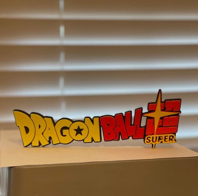 Dragon Ball Super / DBZ 3D Printed Art / Display Sign / Funko